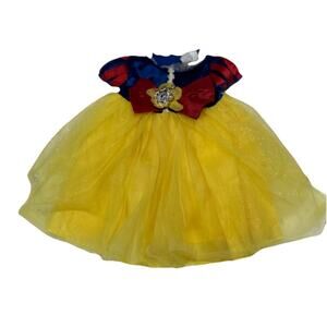 Disney Baby Snow White Dress Costume Infant 12-18 Month Tulle Princess Halloween